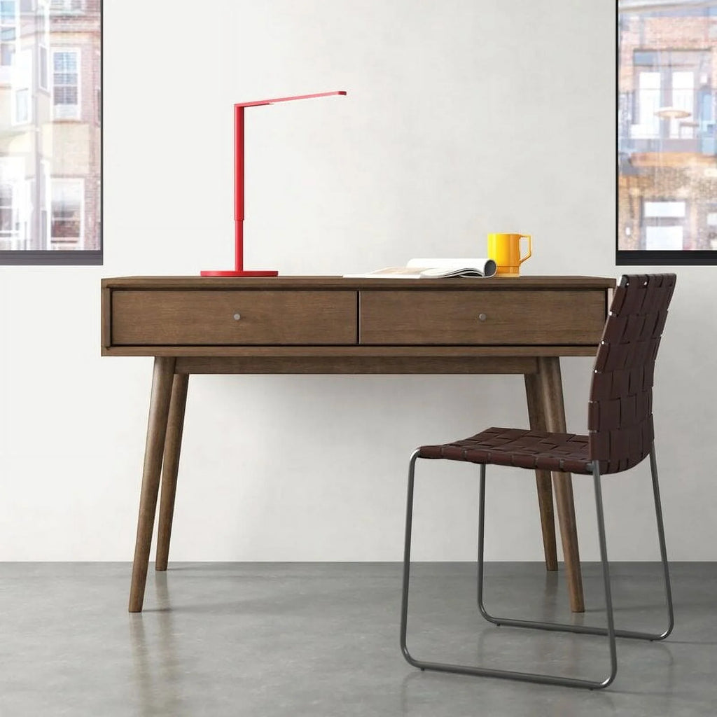 Mid Century Solid Wood Walnut Work Desk T251