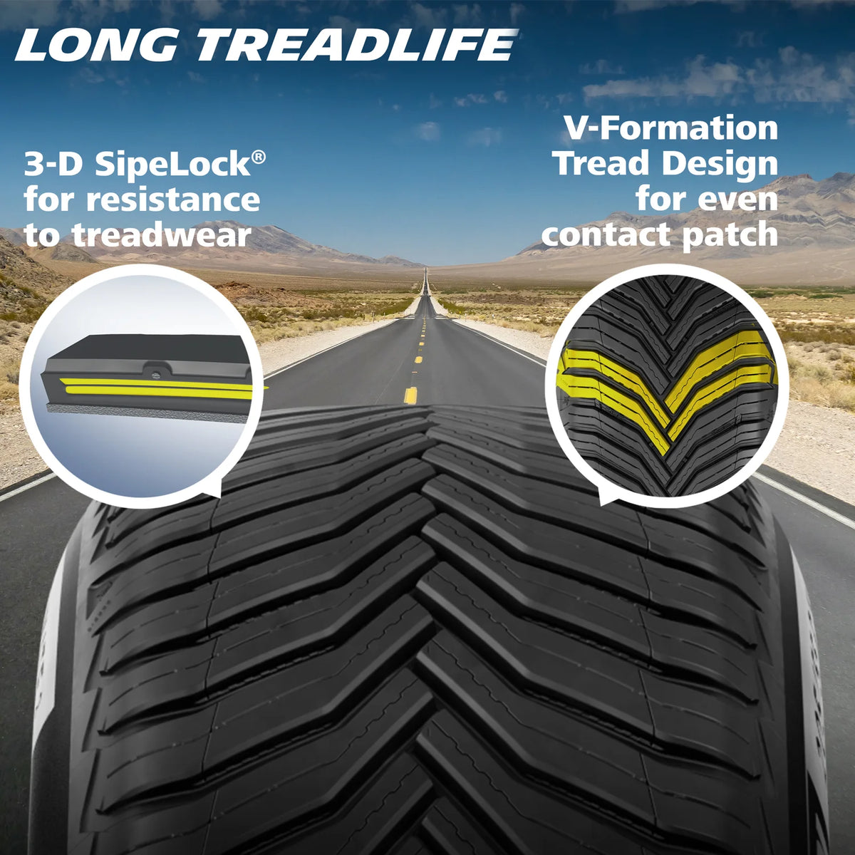 All-Season 225/60R18/XL 104H Tire I877330