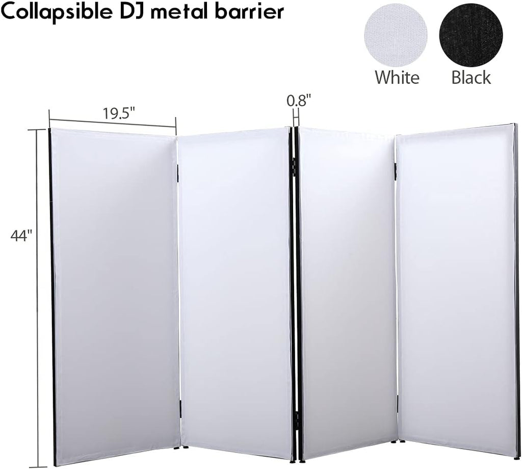 Foldable DJ Booth Facade with Travel Bag L418469
