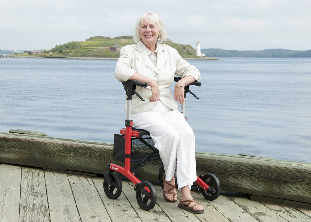 Red Rollator X209