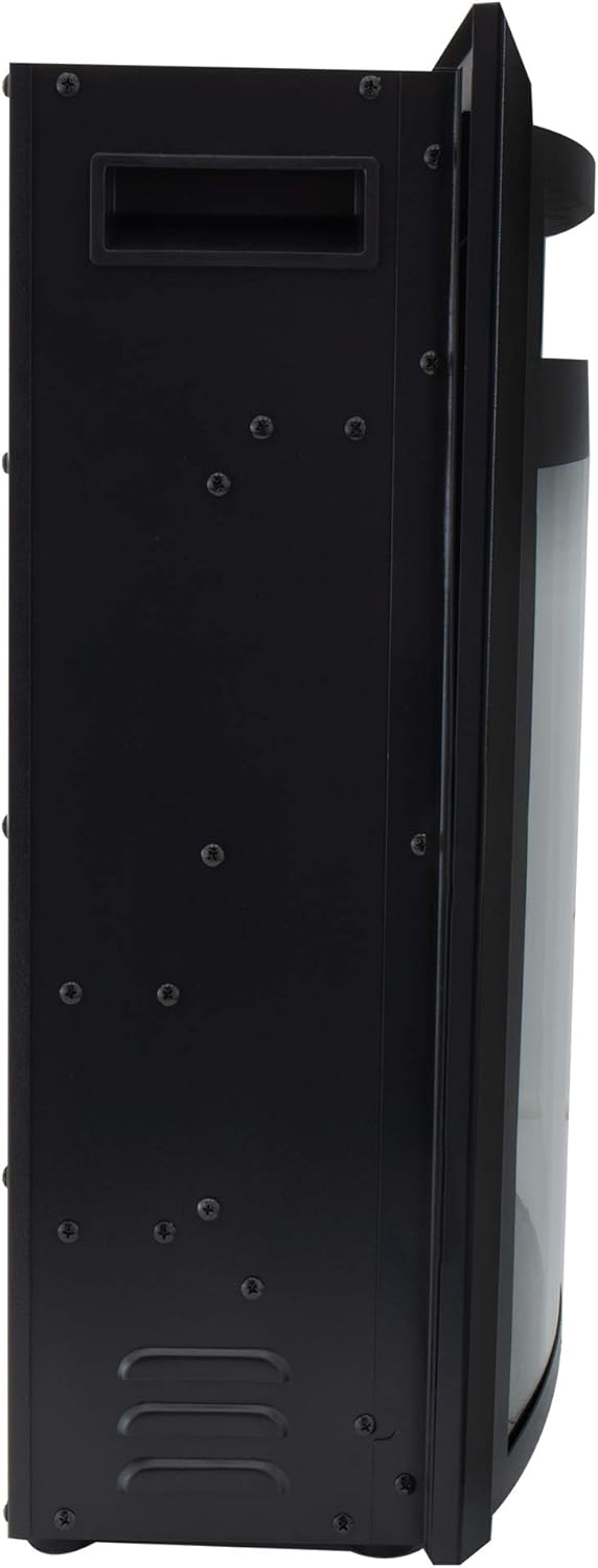RV Fireplace 26 Cutout Size Electric Curved Glass Heater Remote Included P523150