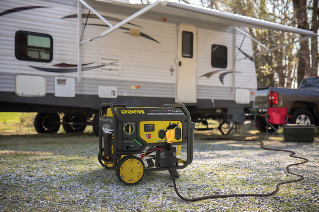 3500-Watt Dual Fuel Portable Generator with Electric Start U86737