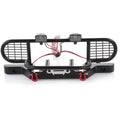 RC Car Metal Bumper with 2 LED Light Remote Control Winch J1614