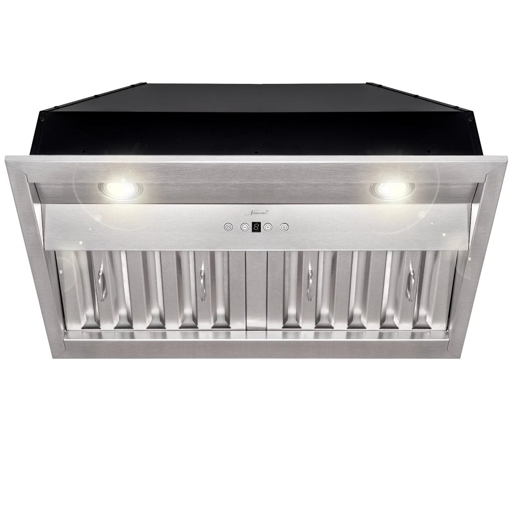30 Inch Stainless Steel Ducted Range Hood Insert, 600 CFM O559