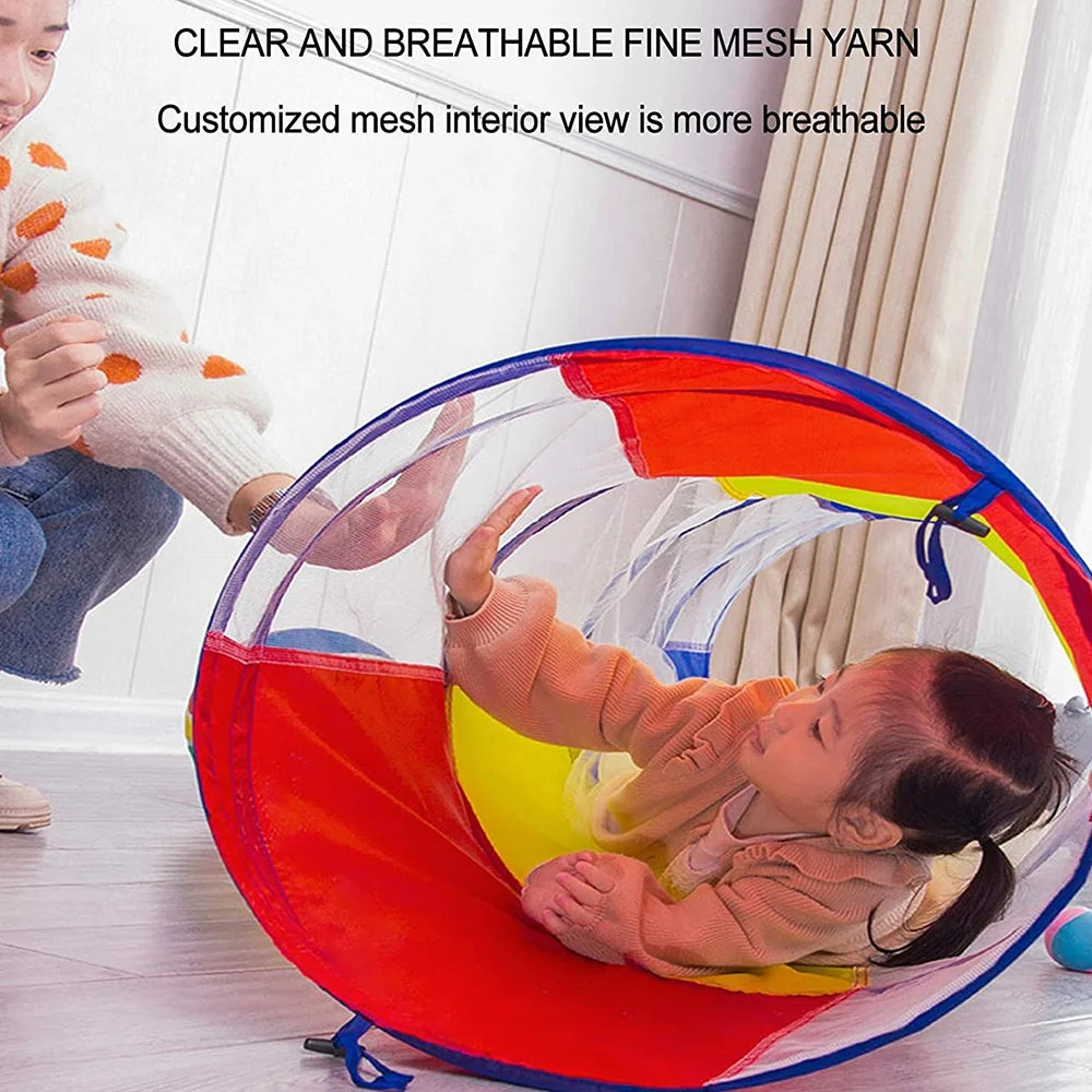 Kids Play Tent Crawl Tunnel and Ball Pit Set E9672