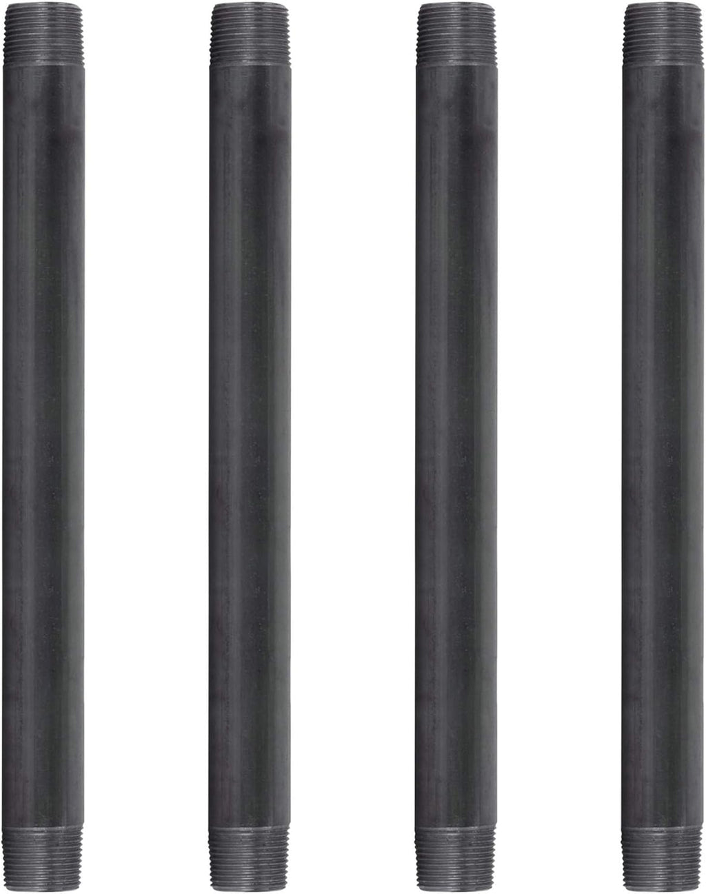 Industrial Steel Grey Cast Iron Pipe Connector, Pack of 2 S8254