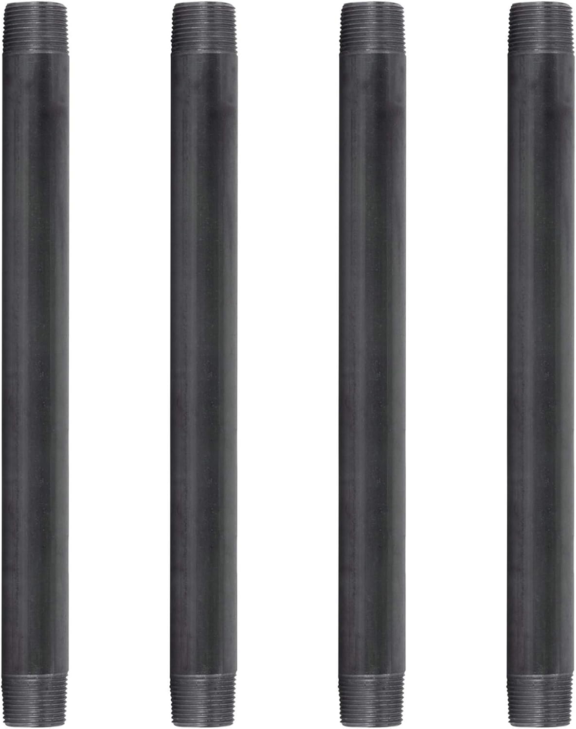 Industrial Steel Grey Cast Iron Pipe Connector, Pack of 2 S8254