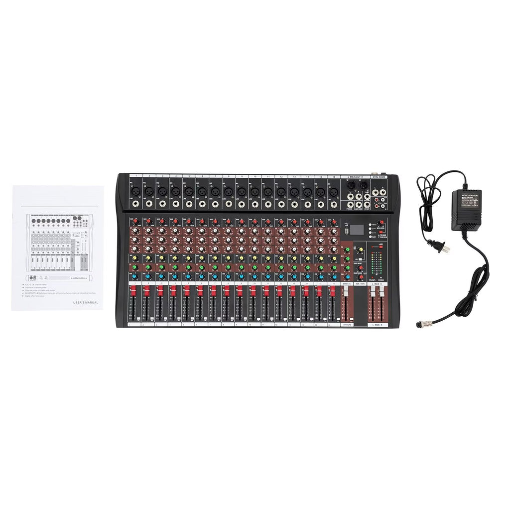 16 Channel Powered Mixing Console X700225