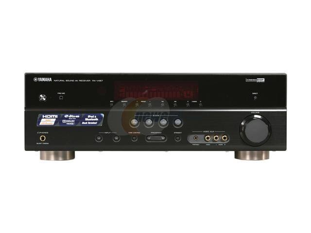 Black 5.1 Channel AV Receiver I6072