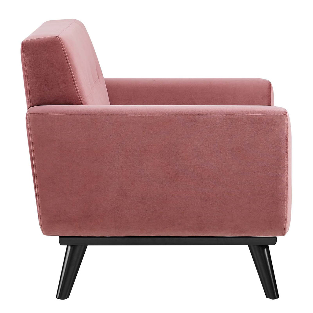 Performance Velvet Armchair E959
