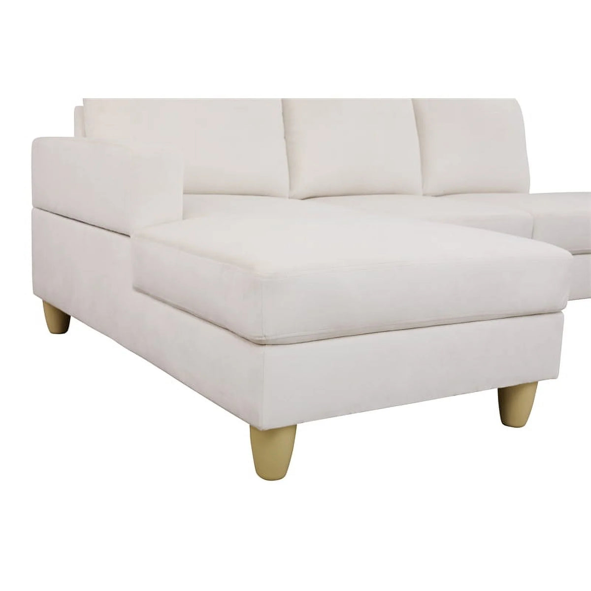 Cream White Sectional Sofa X7017