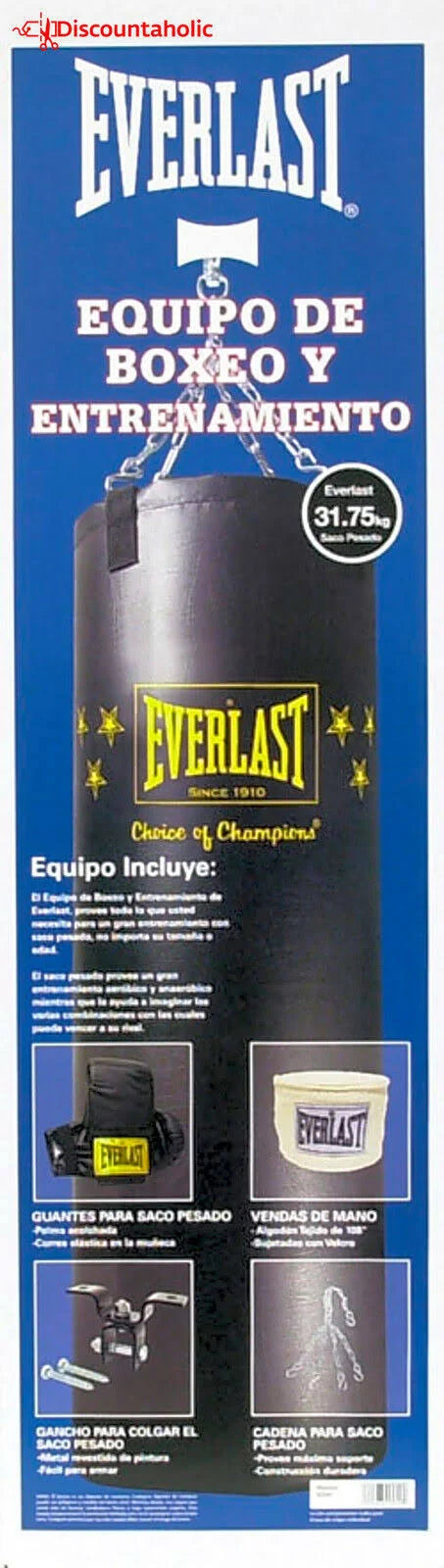 70 lbs. Heavy Bag Kit J587