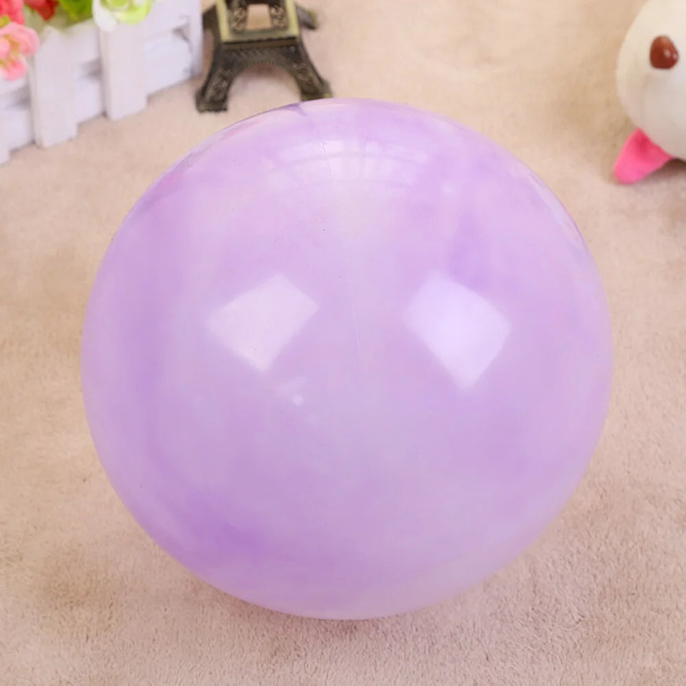 50PCS Marbleized Bouncy Balls, 8.7 Inch Inflatable Sensory Balls Z91639