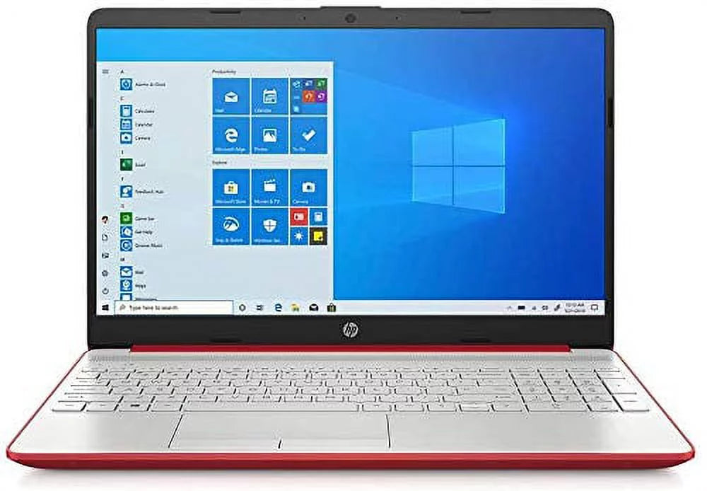 15.6" HD Laptop Intel Pentium Gold 16GB DDR4 256GB SSD Windows 11 Pro Scarlet Red E50859