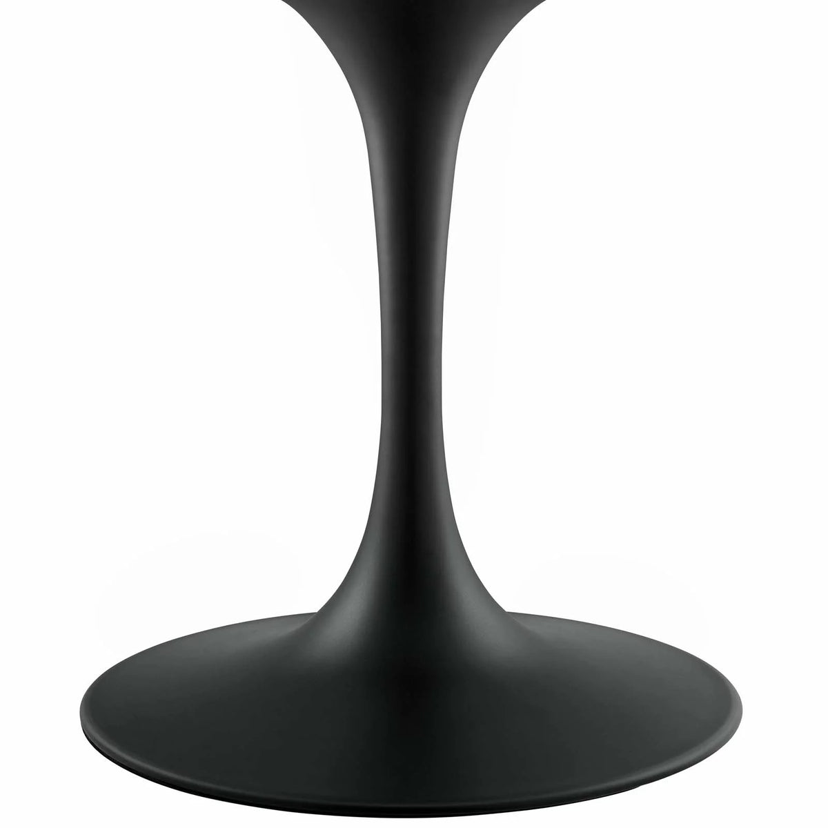 Black White Wood Metal Steel Dining Table V772
