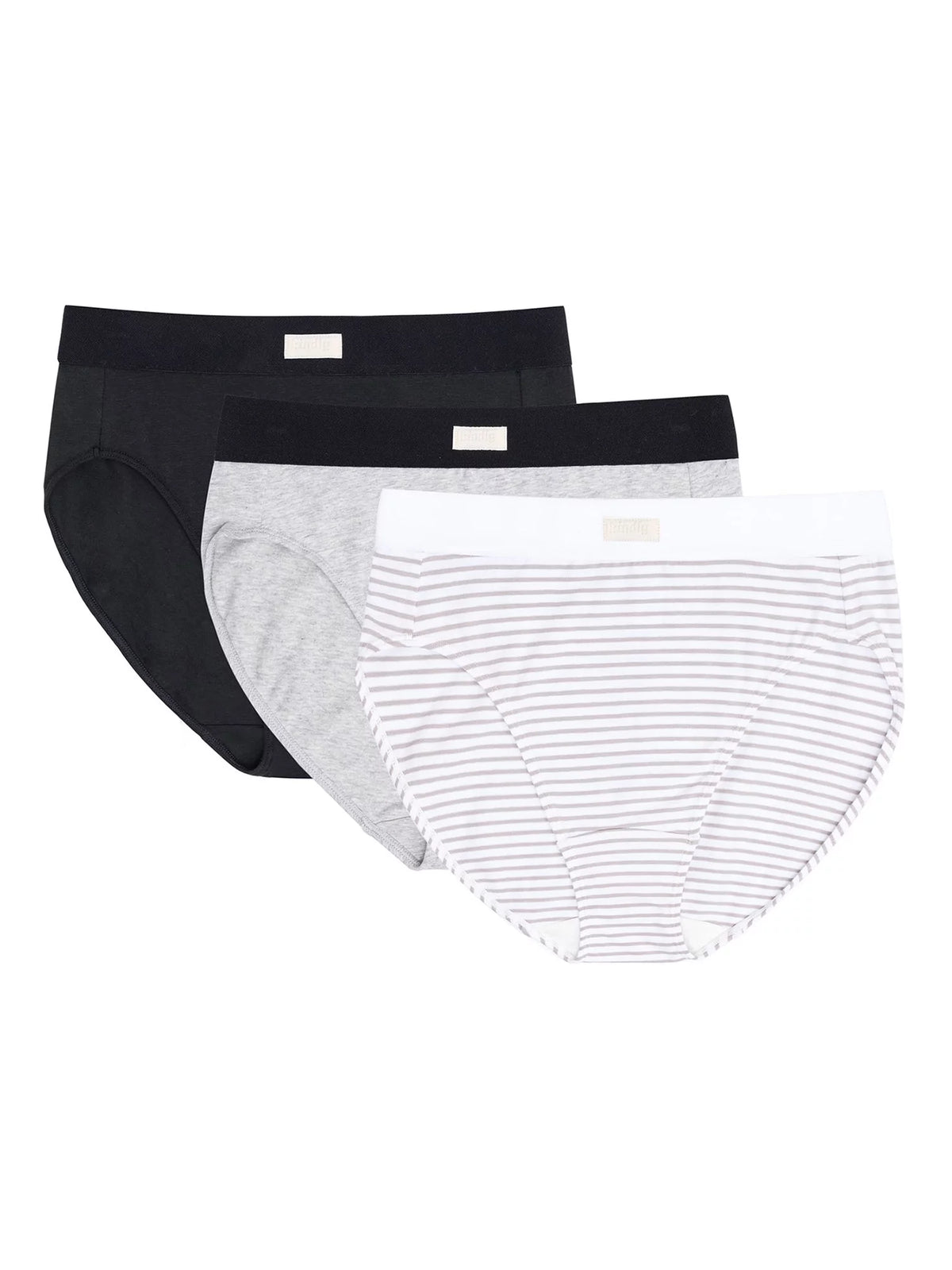 Cotton Hi-Cut Underwear, 3-Pack F9663