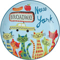 Non-skid Ceramic Cat Dish V6940