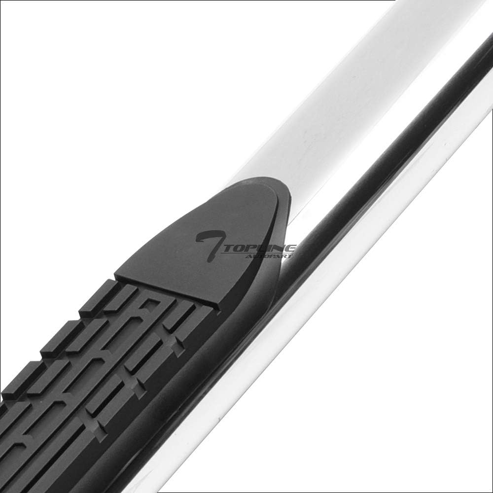 Oval Polished Stainless Steel Side Step Nerf Bars Rail Running Boards U469024