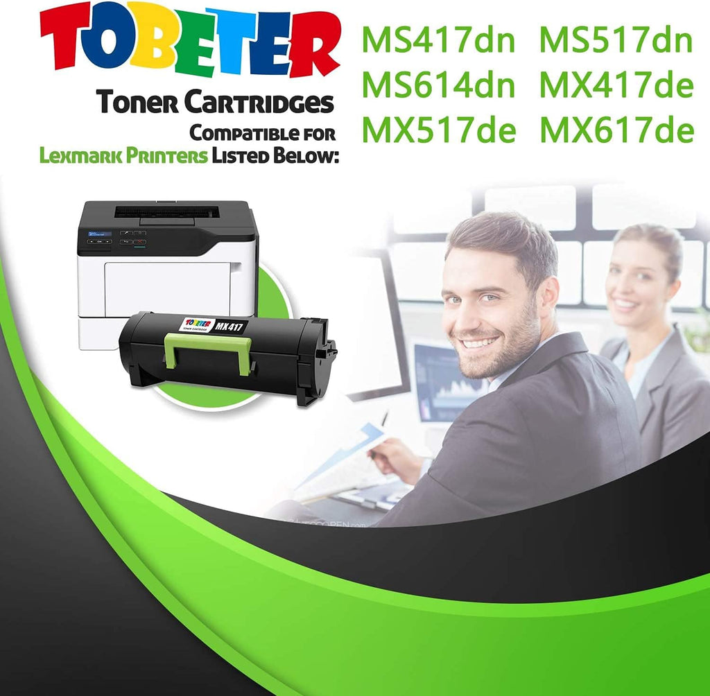 Remanufactured Toner Cartridge for Lexmark 51B1H00 (1 Pack) X405796