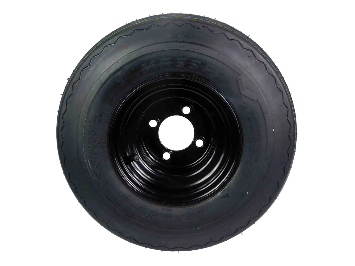 18x8.5-8 Golf Cart Tires & 4/4 Wheel Assembled Kit S900905