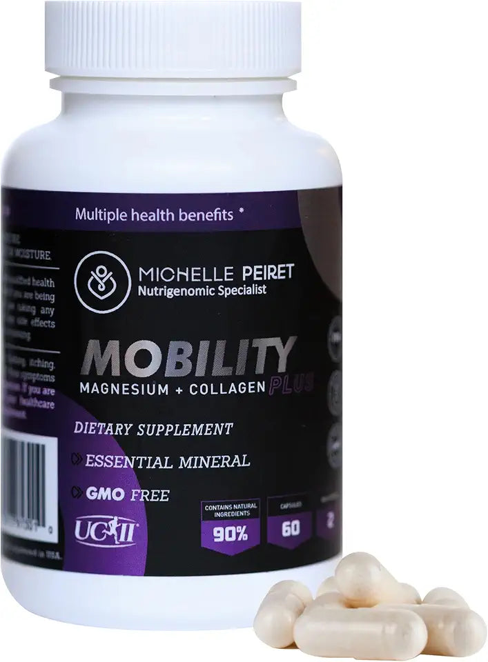 Magnesium Citrate with Hyaluronic Acid & Vitamin C 60 Capsules S679