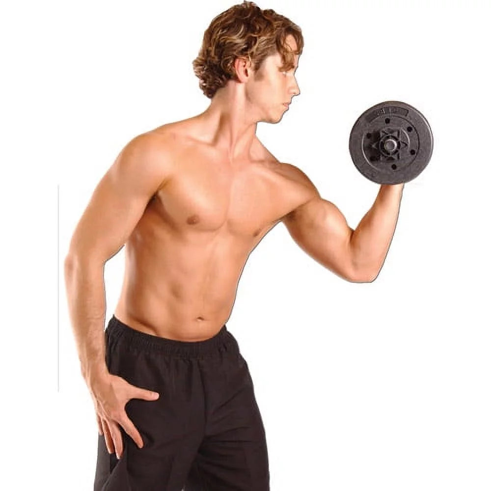 40-Pound Vinyl Dumbbell Set B810635