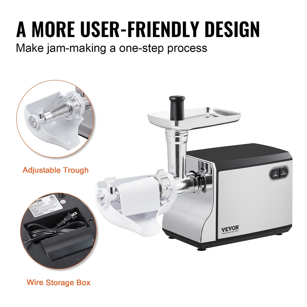 Electric Tomato Strainer Milling Machine Sauce Press H39597