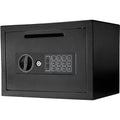 Black Compact Keypad Depository Safe O2308