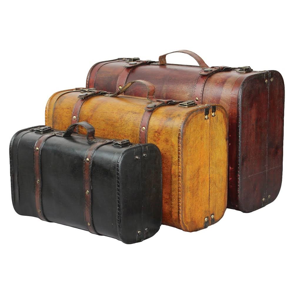 3-Piece Suitcase Trunk Set Y66958