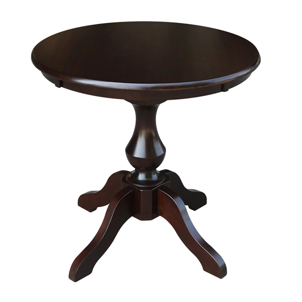 36" Round Top Pedestal Dining Table S5977