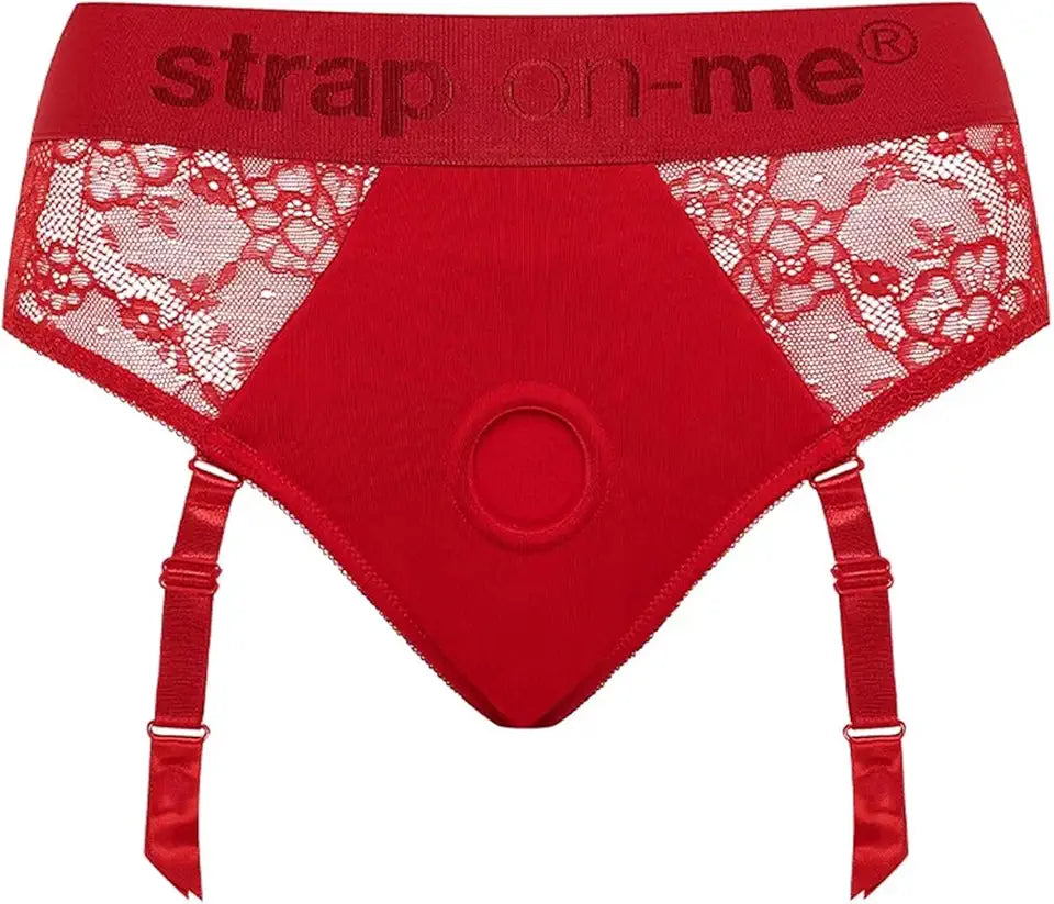 Red XL Lingerie Harness Q18627
