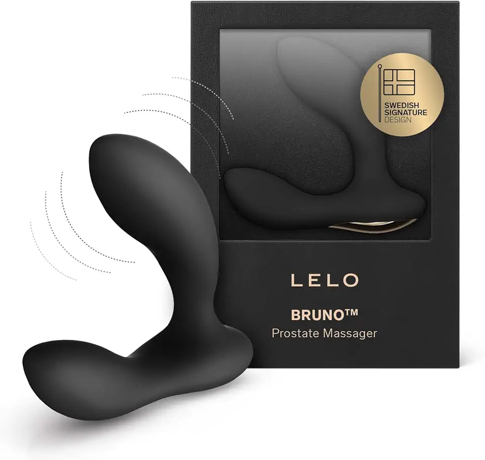Black Dual Motors 6 Vibration Settings Prostate Massager E272